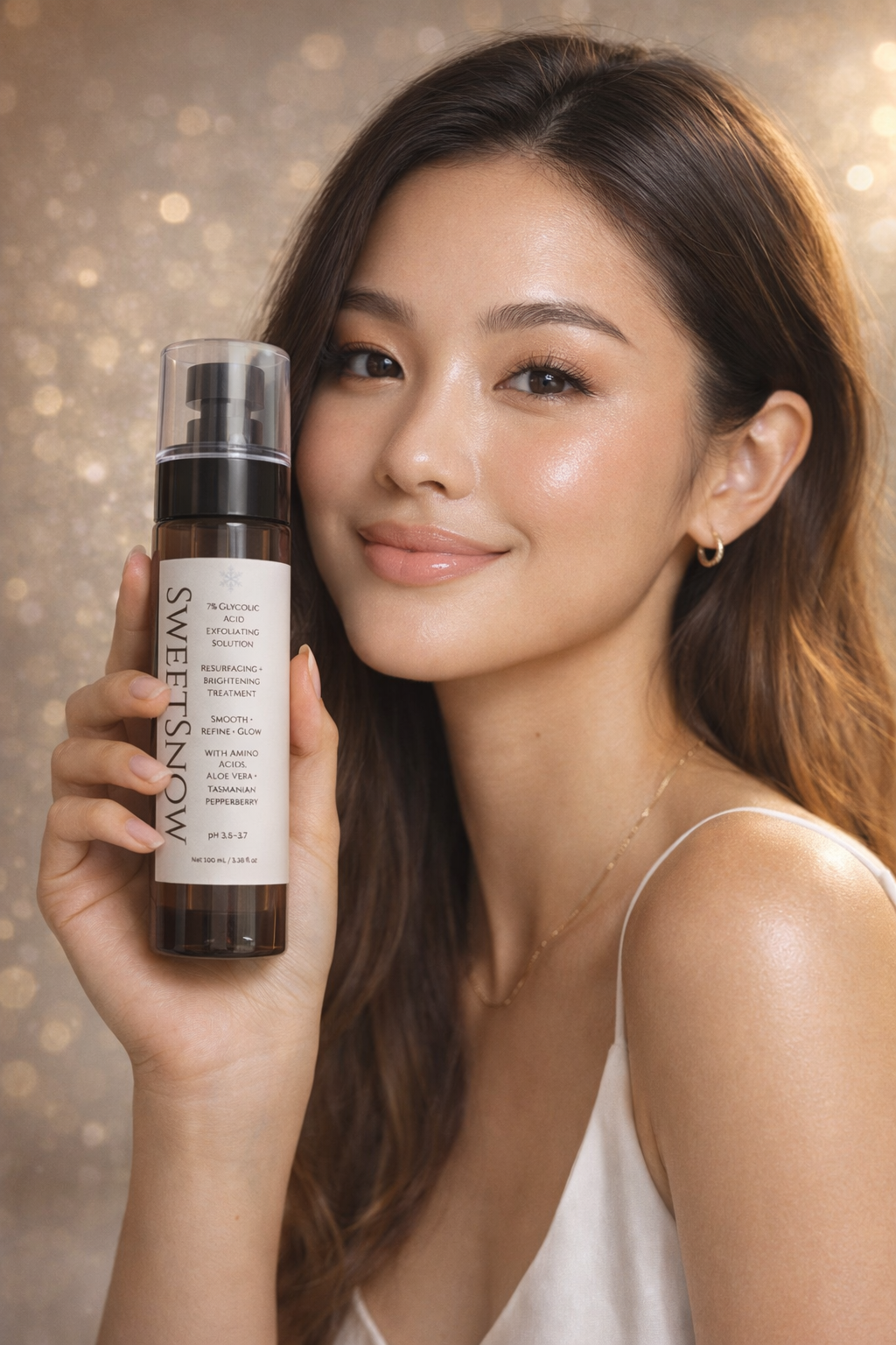SWEETSNOW 7% Glycolic Acid Exfoliating Solution