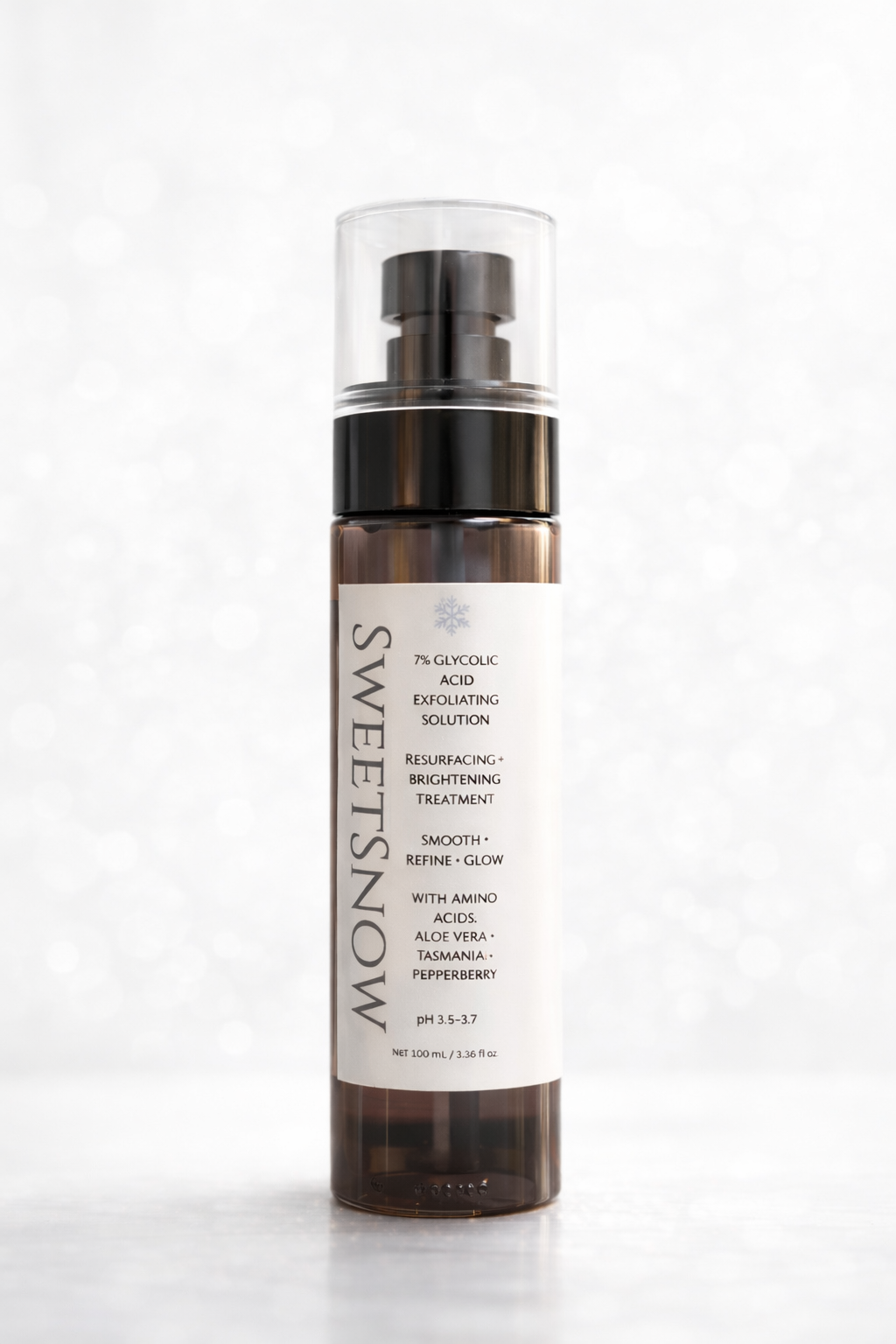SWEETSNOW 7% Glycolic Acid Exfoliating Solution