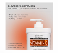 Advanced Clinicals Vitamin C Brightening Cream