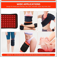 Red Light Therapy Belt – Infrared Heating Therapy Wrap (660nm + 850nm)