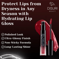 DISURI Beauty Glossy Blast Lip Gloss - No Games Please-3