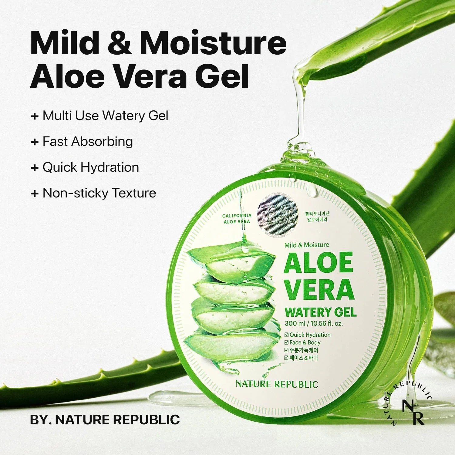 Black Friday: 5 Step Mild & Moisture Aloe Vera Daily Set